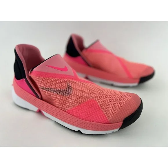 Nike Go FlyEase Pink Gaze Men's Size 11.5 & 13 Easy On Sneakers Shoes DZ4860-600 - Picture 4 of 14